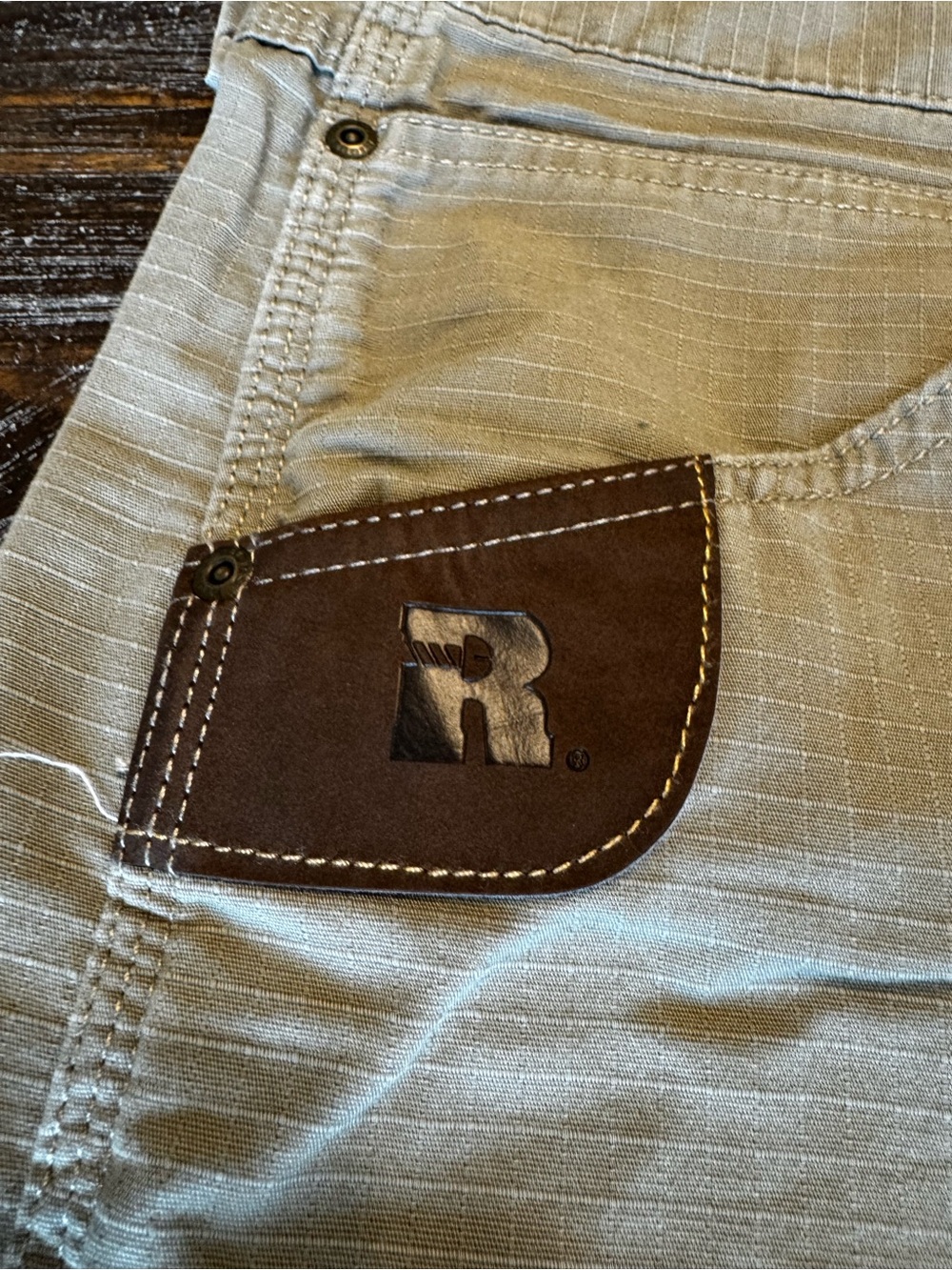Wrangler Riggs Ripstop Work Pants - Tan - Picture 5 of 14